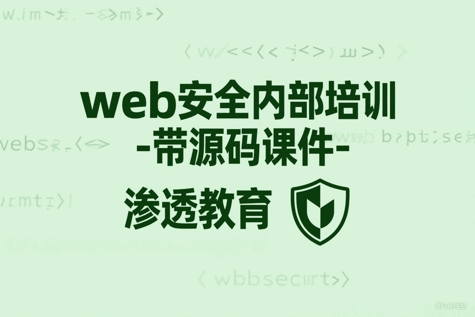 web安全内部培训 – 带源码课件