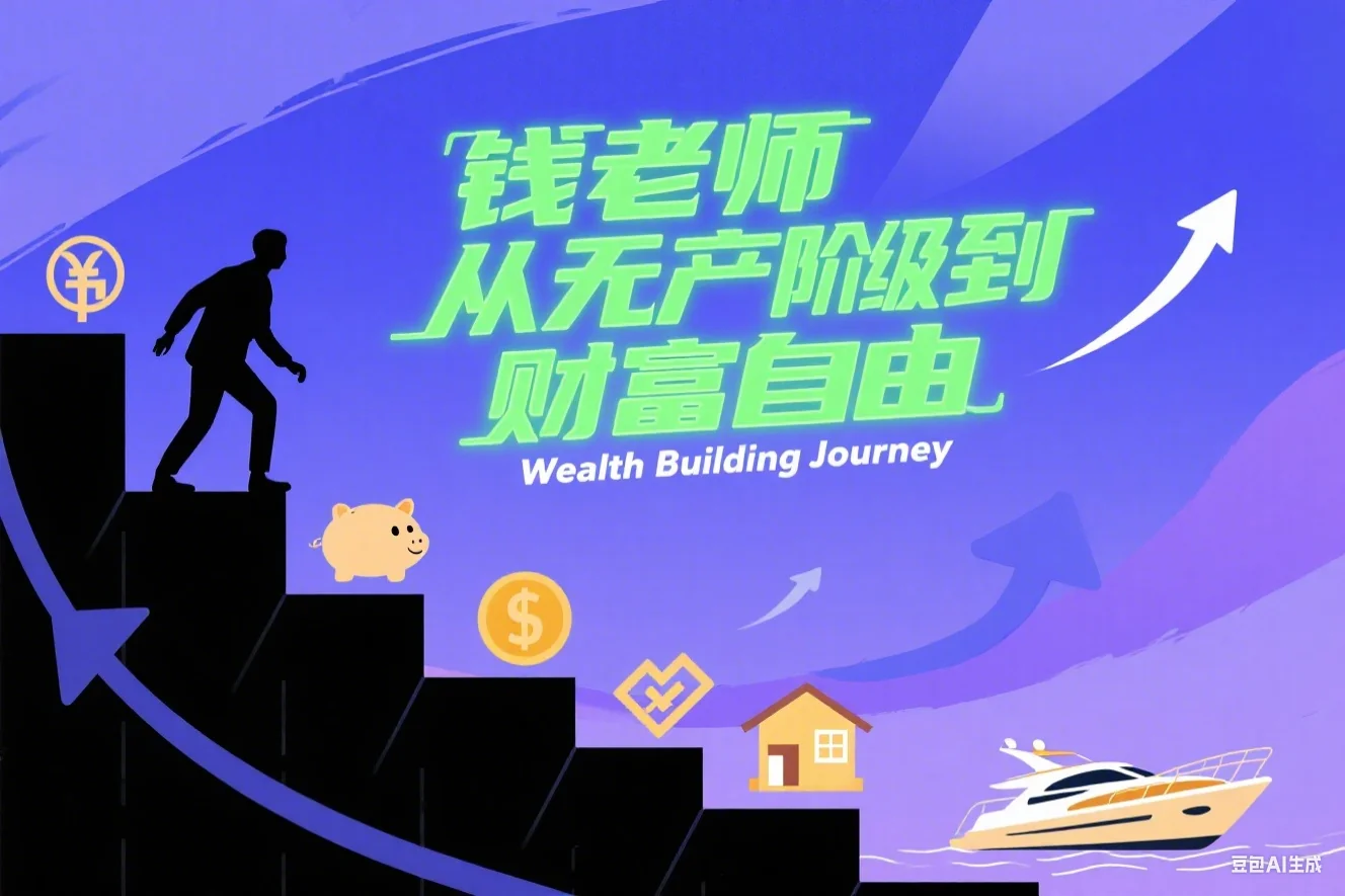 钱老师从无产阶级到财富自由
