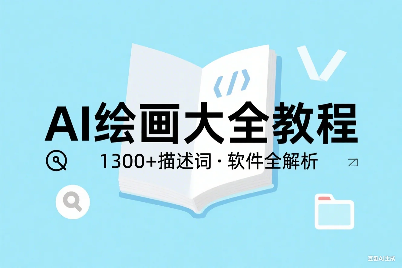 AI绘画大全 软件 1300加描述词 教程