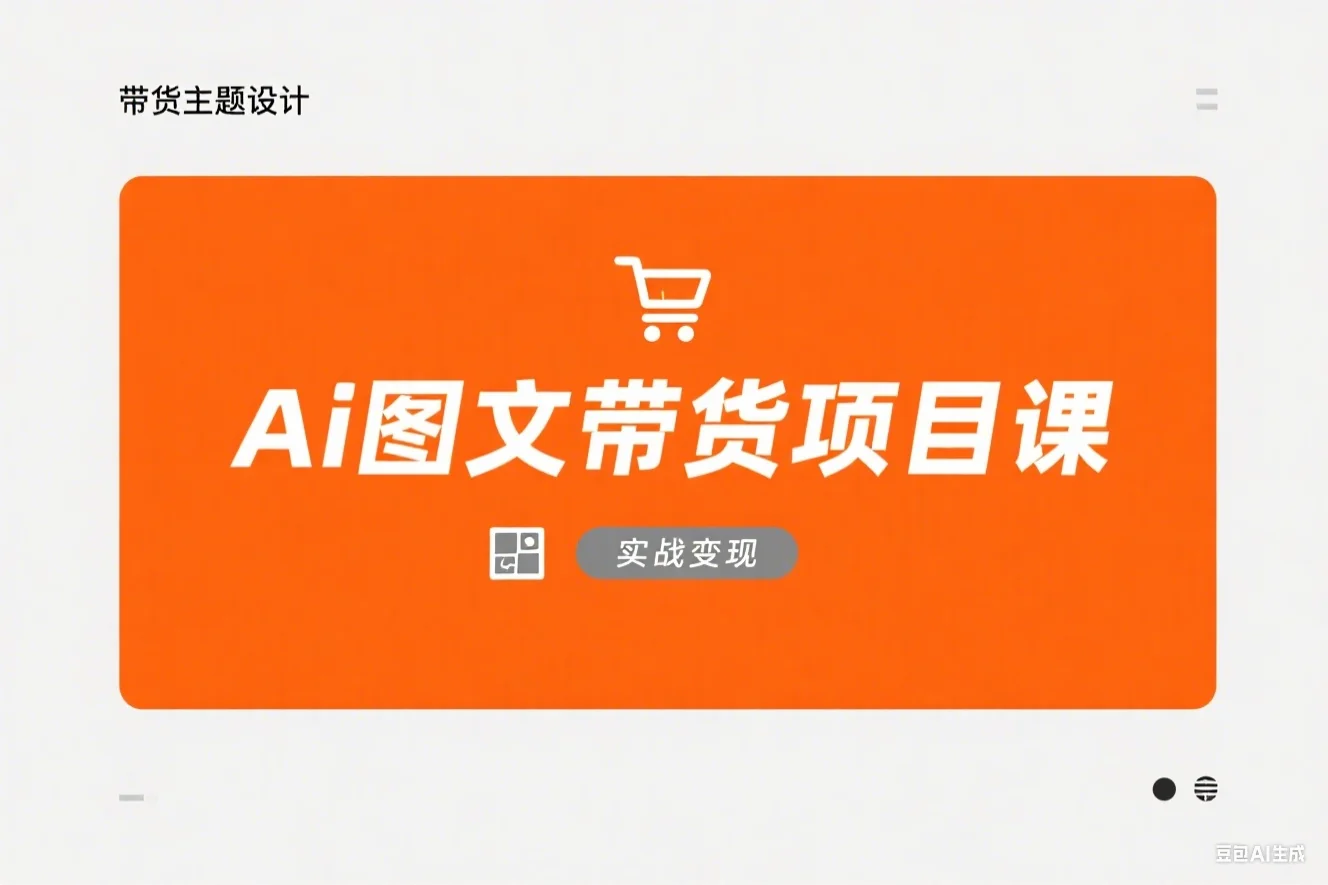 Ai图文带货项目课
