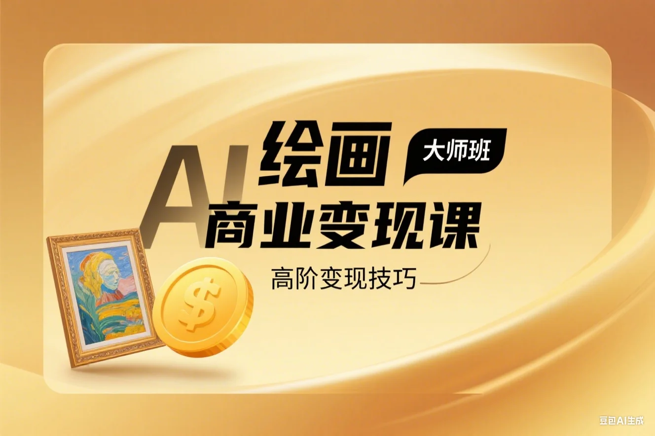 AI绘画商业变现课-大师班