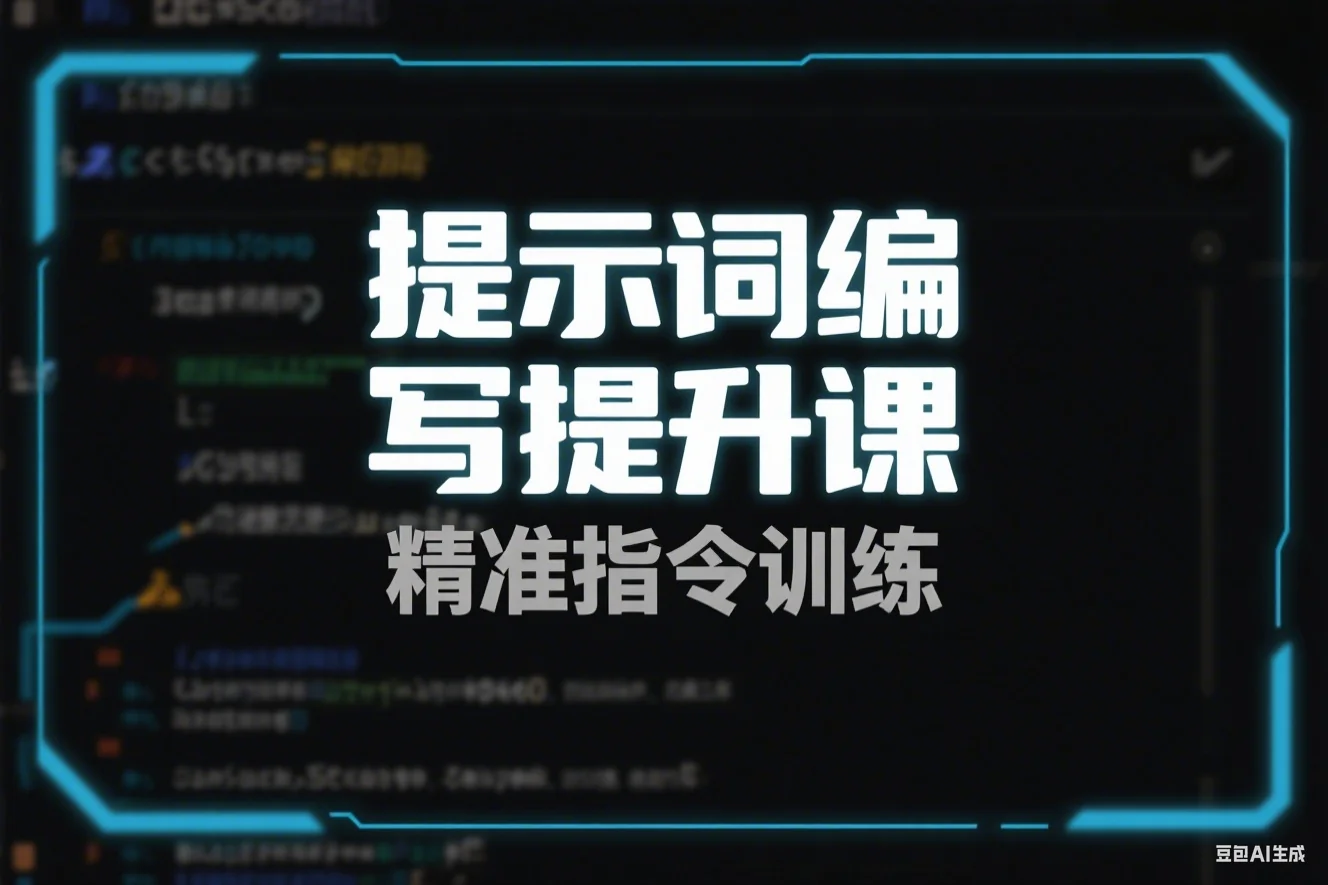 提示词编写提升课