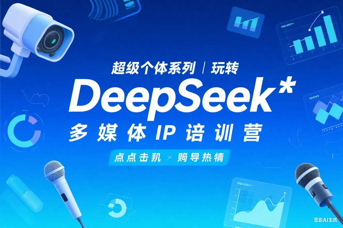 超级个体系列｜玩转DeepSeek·自媒体IP训练营