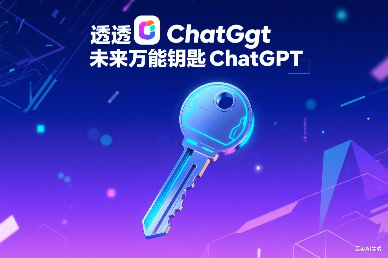 透透糖 未来万能钥匙ChatGPT