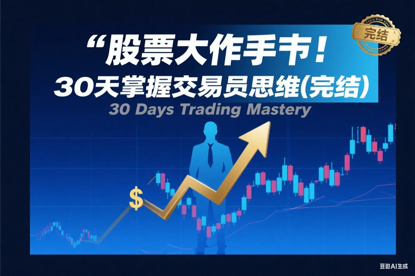 股票大作手丨30天掌握交易员思维（完结）