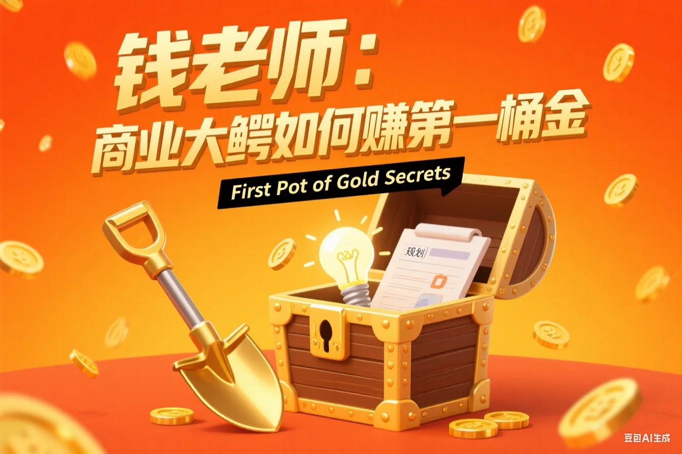 钱老师：商业大鳄如何赚第一桶金