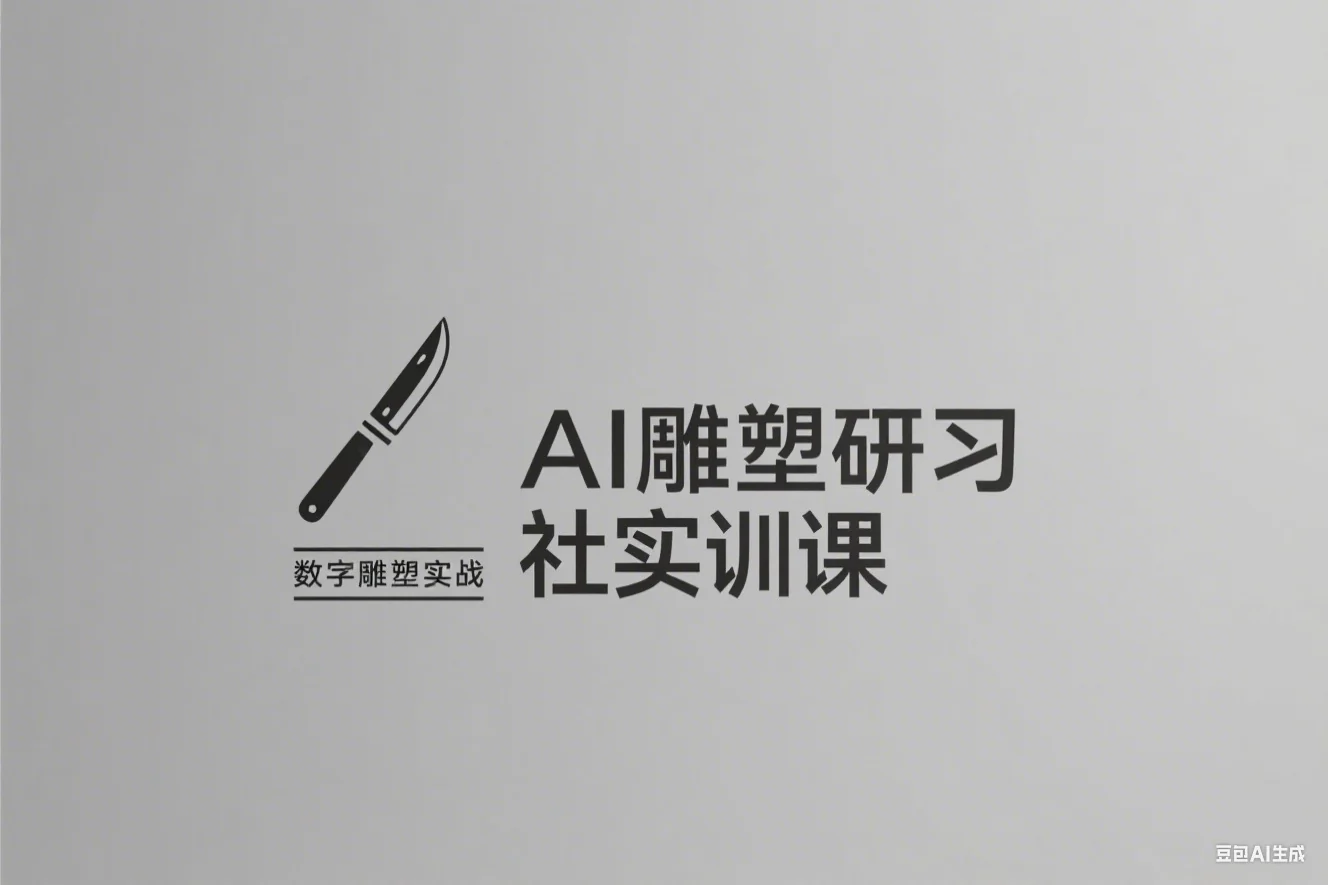 AI雕塑研习社·实训课