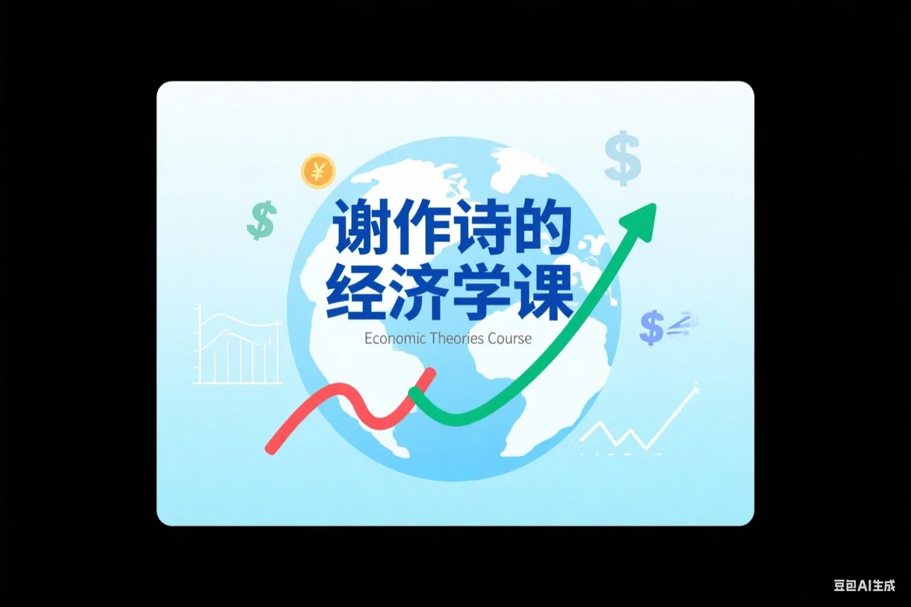 谢作诗的经济学课