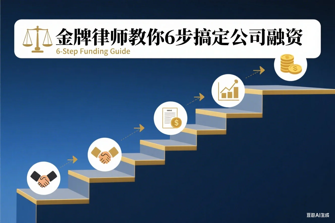 金牌律师教你6步搞定公司融资