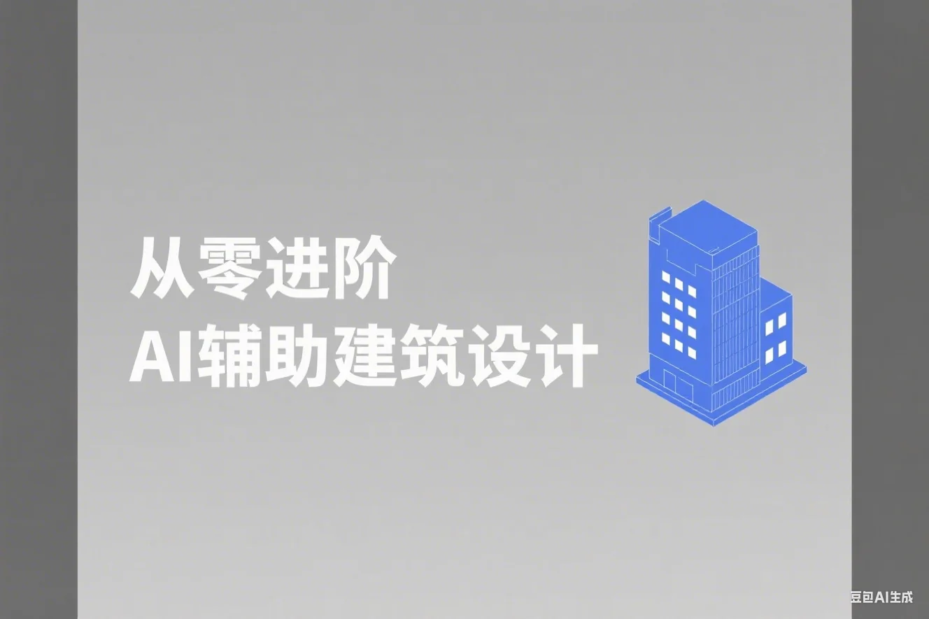 从零进阶 AI人工智能辅助建筑设计