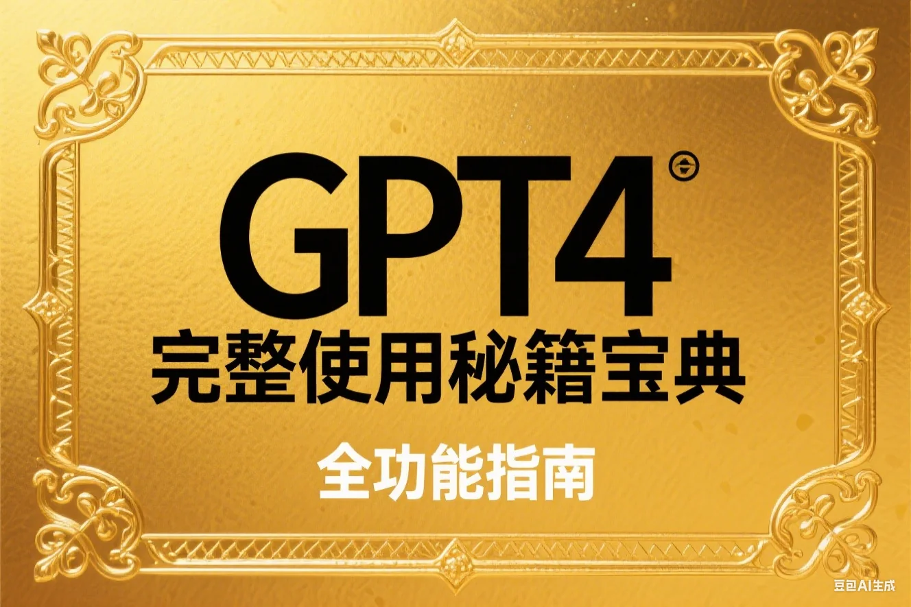 GPT4完整使用秘籍宝典