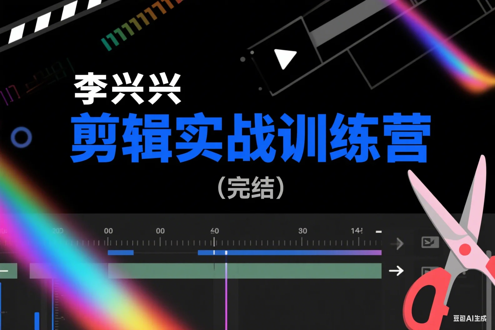 李兴兴：剪辑实战训练营（完结）