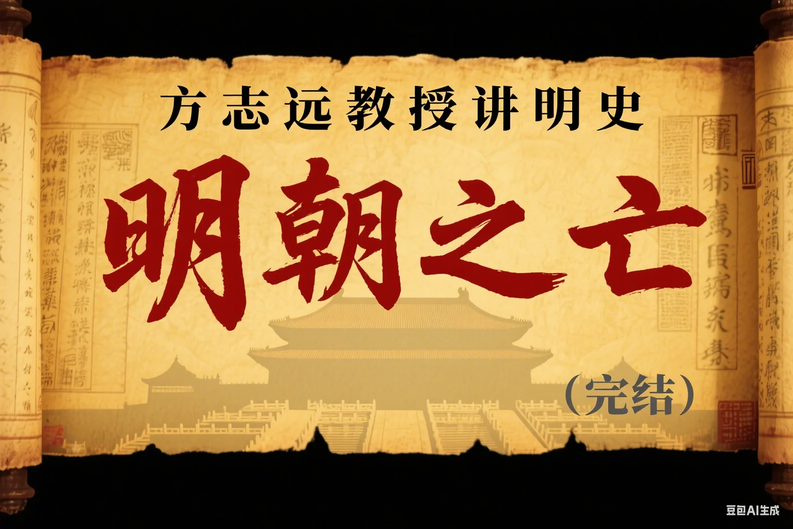 方志远教授讲明史：明朝之亡（完结）