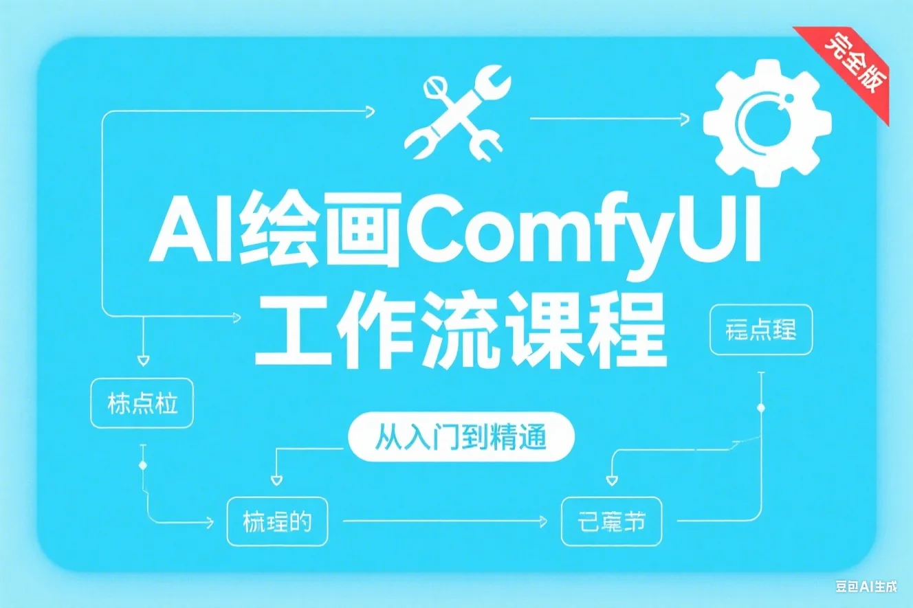 AI绘画ComfyUI工作流课程完全版