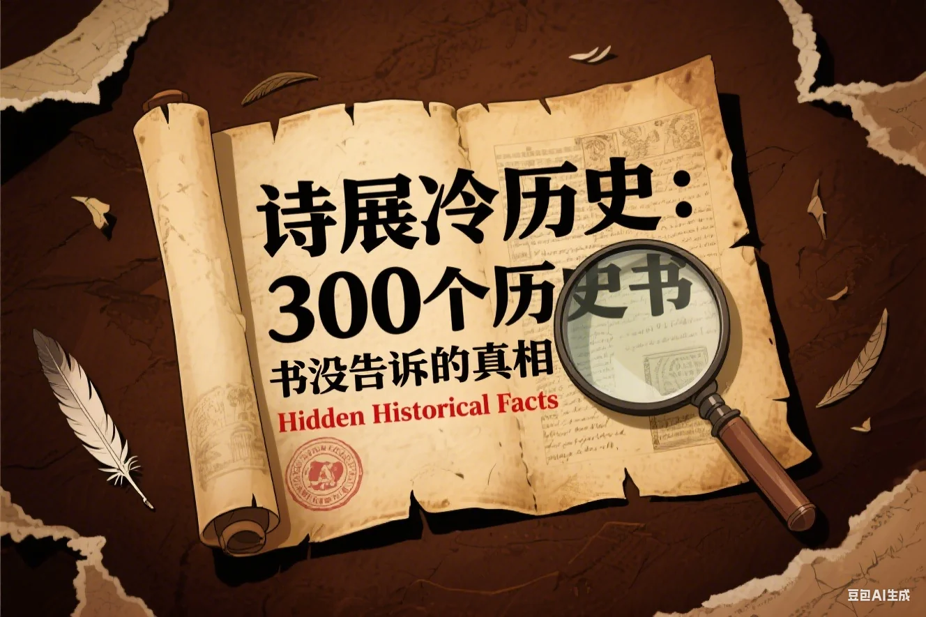 诗展冷历史：300个历史书没告诉你的zhen相